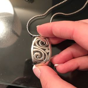 Brighton Badge Clip Necklace